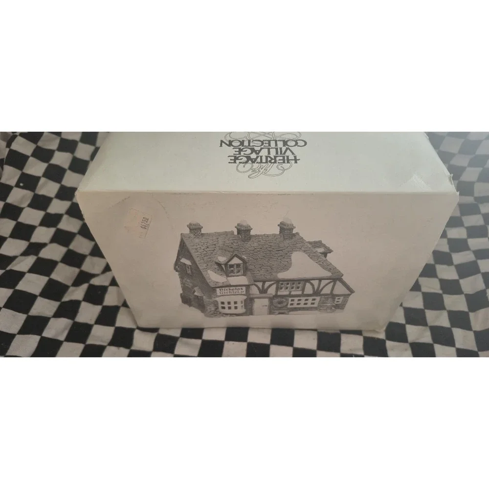 Dept 56 Dickens Village‎ Nicholas Nickleby Cottage 1988 Lighted Tested Box